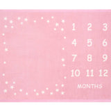 Milestone Mini Blush Blanket