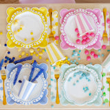 Blue Dessert 8" Plate