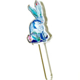 BLUE BUNNY PLANT STICK
