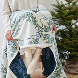 Boxwood Wreaths Blanket