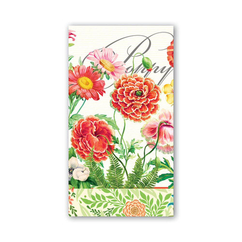 Poppies and Posies Guest Napkins