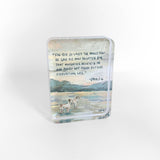 John 3:16 Acrylic Scripture Block