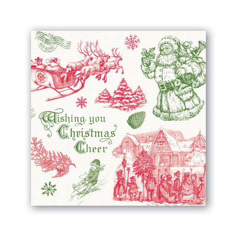 It's Christmastime Paper Luncheon Napkins