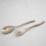 Gold Sierra Modern Maia Sm Salad Servers