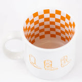 Cowgirl Checkerboard Coffee Mug