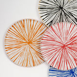 Red Radiance Dinner Paper Plates