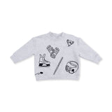Hockey - Drop Sleeve Sweatshirt