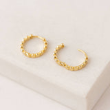 Cleo Hoop Earrings | Gold Hoop Earrings | Golden Hoops