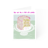 FILLED WITH SPRINKLES (PINK) - Note Card (Set of 6)