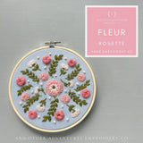 Fleur in Rosette Hand Embroidery Kit