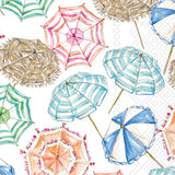 Coral Umbrella Pattern Paper Guest Towels 16 ct