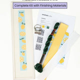 Lemons Key Fob Needlepoint Kit