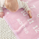 Milestone Mini Blush Blanket
