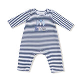 Lil Bro Long Sleeve Snap Shoulder Romper