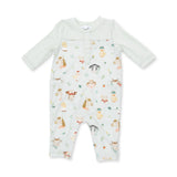Baby Farm Faces - Romper with Contrast Sleeves