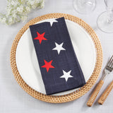 Patriotic Americana Stars Napkin