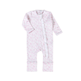 Pink Safari Pima Footie