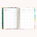 2026-2027 Blush Hydrangea Spiral Daily Simplified Planner -