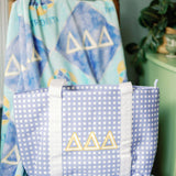 Delta Delta Delta (Tri Delta) Tote Bag, Sorority