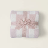 Cozychic Scalloped Checked Stroller Blanket