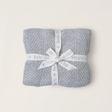 Cozy Shine Herringbone Blanket