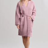 CozyChic Teaberry Solid Robe