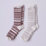 Cozychic Checkered Stripe Sock