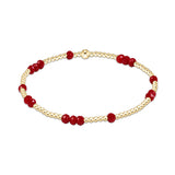 Gameday Flirty Hope Unwritten Bracelet Crimson