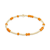 Gameday Flirty Hope Unwritten Bracelet Orange