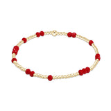 Gameday Flirty Hope Unwritten Bracelet Red