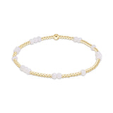 Gameday Flirty Hope Unwritten Bracelet White