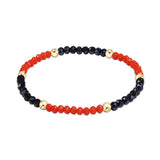 Gameday Flirty Presence Bracelet Bright Orange Navy