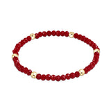 Gameday Flirty Presence Bracelet Crimson