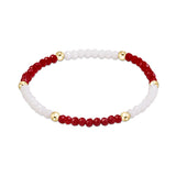 Gameday Flirty Presence Bracelet Crimson White