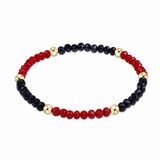 Gameday Flirty Presence Bracelet Red Navy