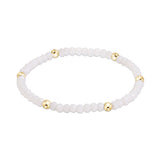 Gameday Flirty Presence Bracelet White