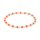 Gameday Flirty Sincerity Bracelet Bright Orange