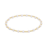 Gameday Flirty Sincerity Bracelet White