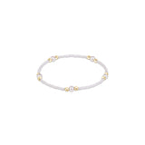 Gameday Hope Purpose Pearl Bracelet White