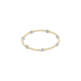 Purpose Gemstone 4mm Bracelet Aquamarine