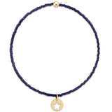 Hope Classic Navy Star Small Gold Disc