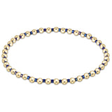 Hope Grateful Bracelet Blue Metallic