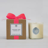 Thank You Pink Ribbon Candle