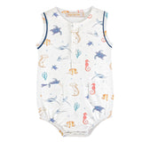 sea friends boy printed bubble