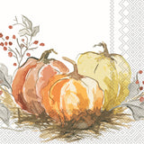 Painted Pumpkin Bev Napkin