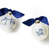 Little Love Blue Bow Ornament