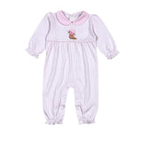 Rodeo Time Pink Pima Applique Romper
