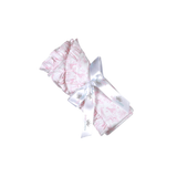 Pink Safari Pima Receiving Blanket