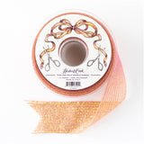 Pink and Gold Sparkle Ribbon