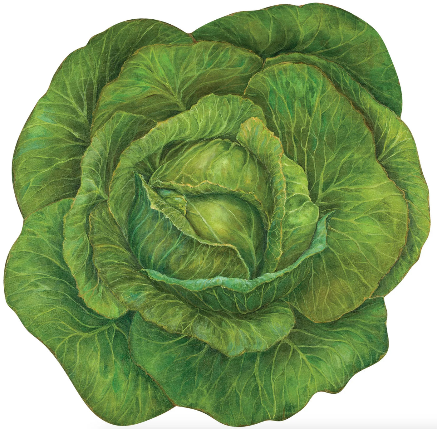 Cabbage Die-cut Placemats